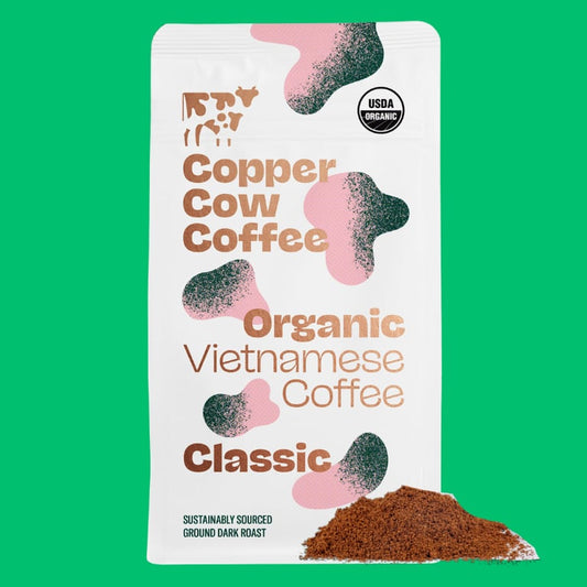 Copper Cow Coffee Organic Classic Ground Coffee — 12 oz