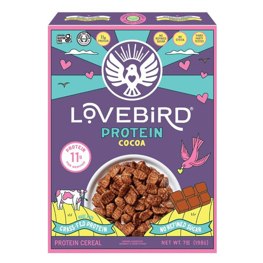 Lovebird – Cocoa Protein Cereal – 7 oz (198 g)
