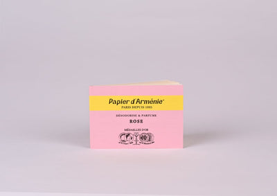 Papier d'Arménie Rose Scented Paper — Single Booklet
