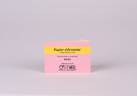 Papier d'Arménie Rose Scented Paper — Single Booklet
