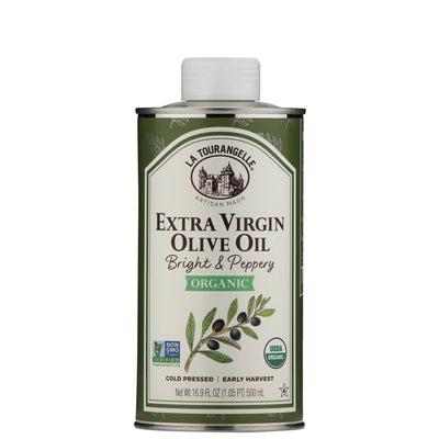 La Tourangelle Organic Bright & Peppery Extra Virgin Olive Oil – 16.9 fl oz