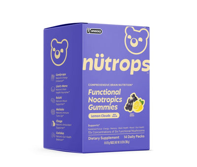 Grüns Nütrops Adult Functional Nootropics Gummies, 14 Servings