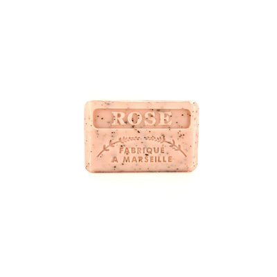 La Savonnette Marseillaise Shea Butter Soap — Exfoliating rose — 125 g