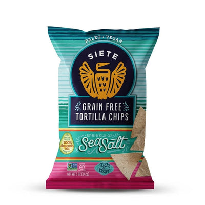 Siete Foods Grain Free Sea Salt Tortilla Chips — 5 oz