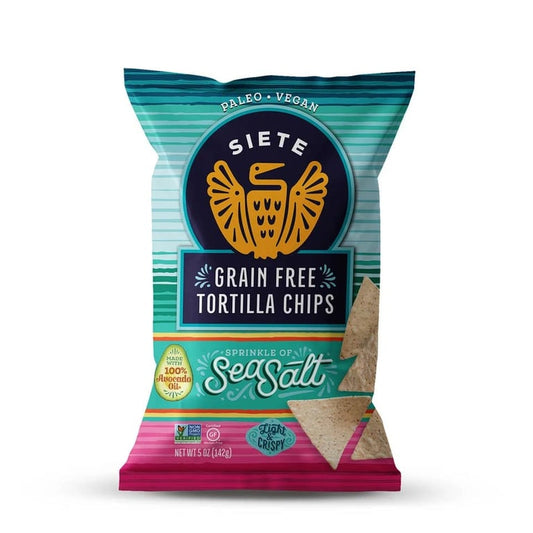 Siete Foods Grain Free Sea Salt Tortilla Chips — 5 oz