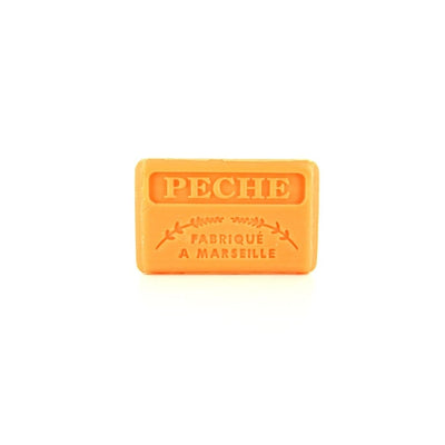 La Savonnette Marseillaise Shea Butter Soap — Peach — 125 g