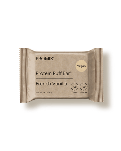 Promix Vegan Cereal Bars — French Vanilla, 12 Bars