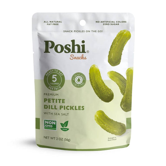 POSHI Petite Dill Pickles — 2 oz