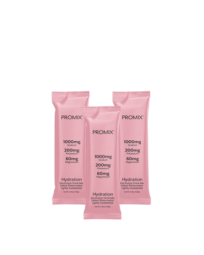 Promix Salted Watermelon Electrolyte Drink Mix — Lightly Sweetened, 30 Sticks