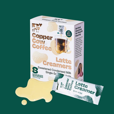 Copper Cow Coffee Classic Sweetened Condensed Milk Creamer — 8 Count