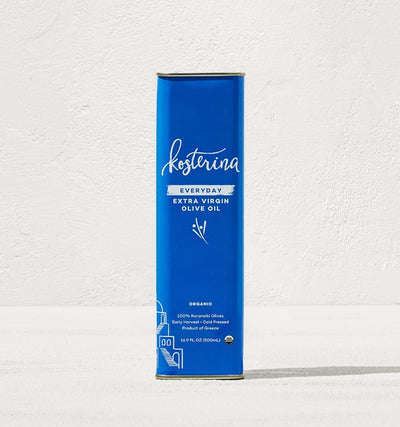Kosterina Organic Everyday Extra Virgin Olive Oil Tin — 500 mL