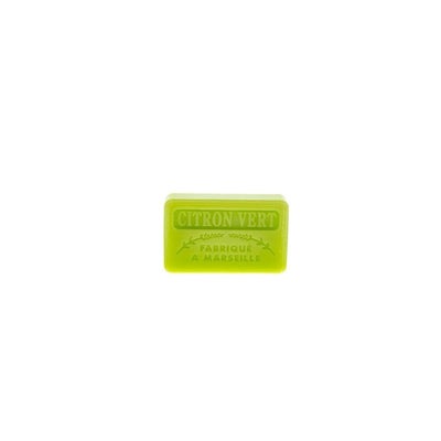 La Savonnette Marseillaise Mini Shea Butter Soap — Lime — 60 g