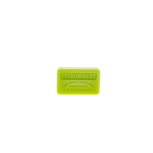 La Savonnette Marseillaise Mini Shea Butter Soap — Lime — 60 g