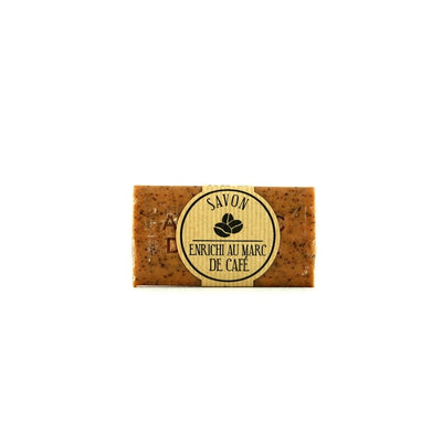 La Savonnette Marseillaise Exfoliating coffee grounds soap — 100 g