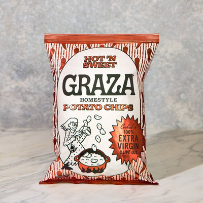 Graza Hot 'n Sweet Olive Oil Potato Chips – 5.5 oz (156 g)