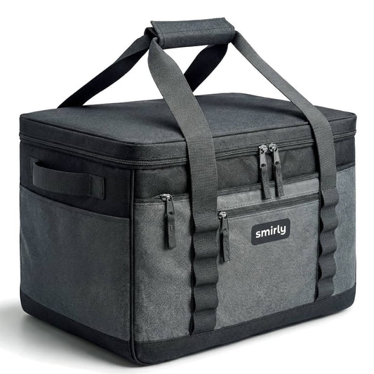 Smirly – Insulated Grocery Bag – Dark Grey