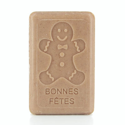 La Savonnette Marseillaise Shea Butter Soap — Gingerbread man — 125 g