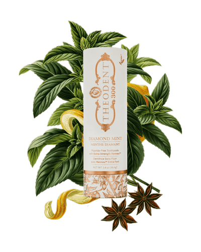 Theodent 300 Diamond Mint Fluoride-Free Toothpaste, 3.4 oz