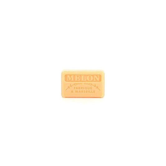 La Savonnette Marseillaise Mini Shea Butter Soap — Melon — 60 g