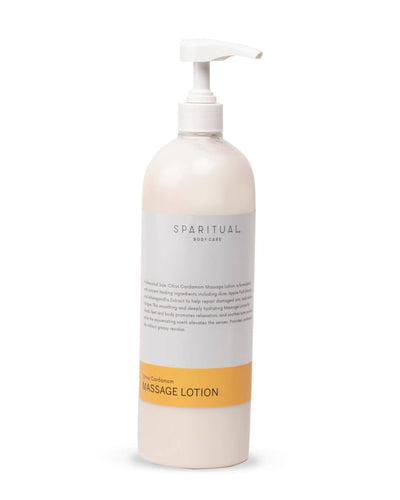 SPARITUAL Citrus Cardamom Massage Lotion — 33.8 fl oz