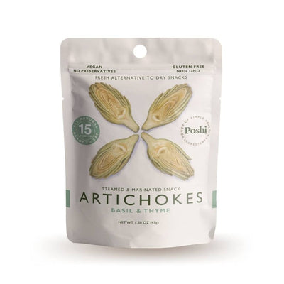 POSHI Artichokes with Basil & Thyme — 1.58 oz