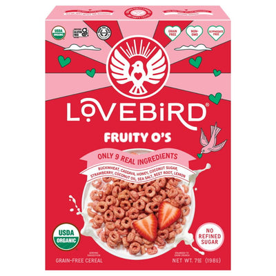 Lovebird – Fruity Organic Grain-Free Cereal – 7 oz (198 g)