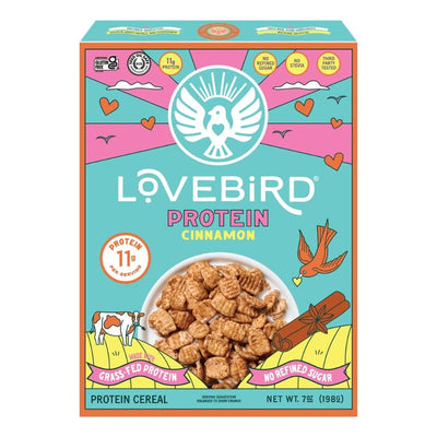 Lovebird – Cinnamon Protein Cereal – 7 oz (198 g)