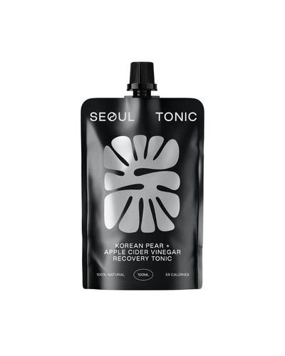 Seoul Tonic USA Korean Pear, Apple Cider Vinegar & Ginseng Tonic – Single Pouch
