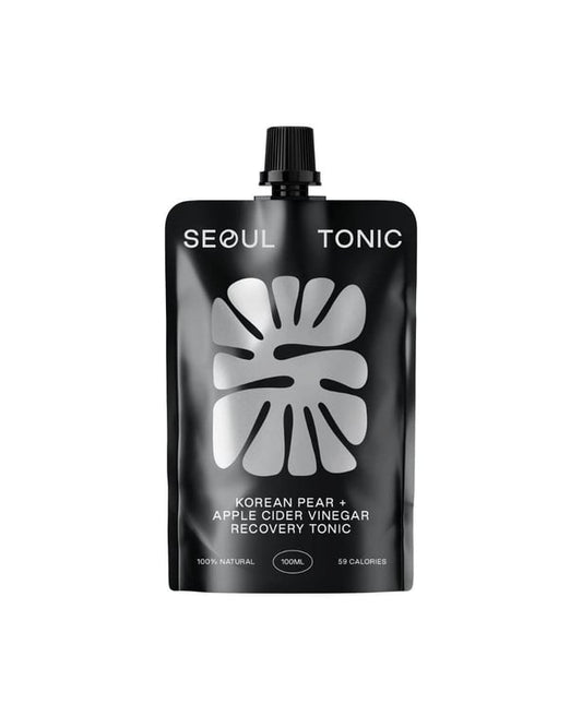 Seoul Tonic USA Korean Pear, Apple Cider Vinegar & Ginseng Tonic – Single Pouch
