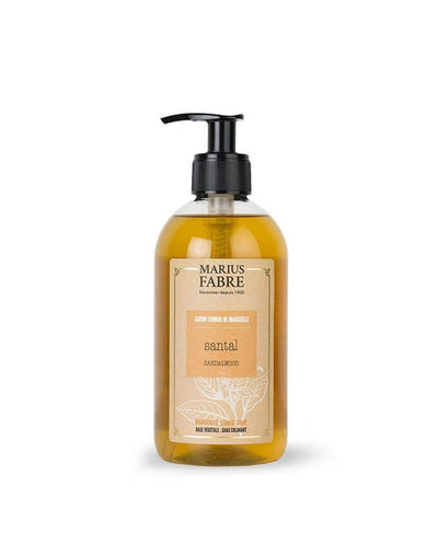 Marius Fabre – Sandalwood Marseille Liquid Soap – 400 mL Pump