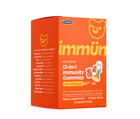 Grüns Immün Sugar-Free Daily Immunity Gummies, 14 Servings