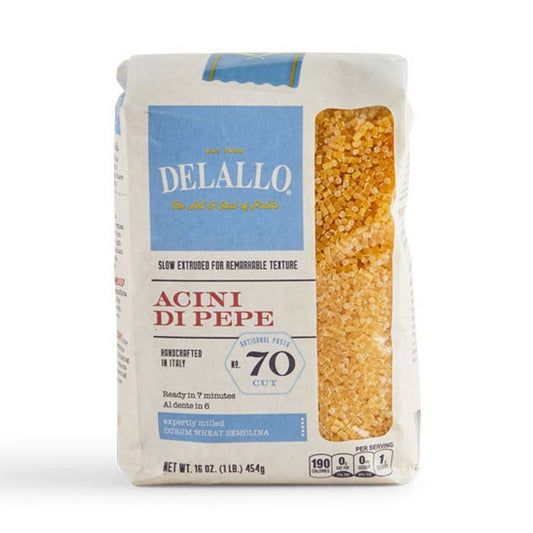 DeLallo Acini di Pepe Pasta – 1 lb