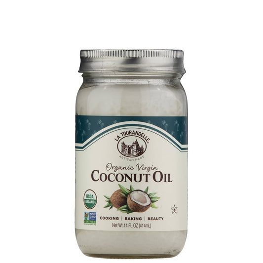 La Tourangelle Organic Virgin Unrefined Coconut Oil – 14 fl oz