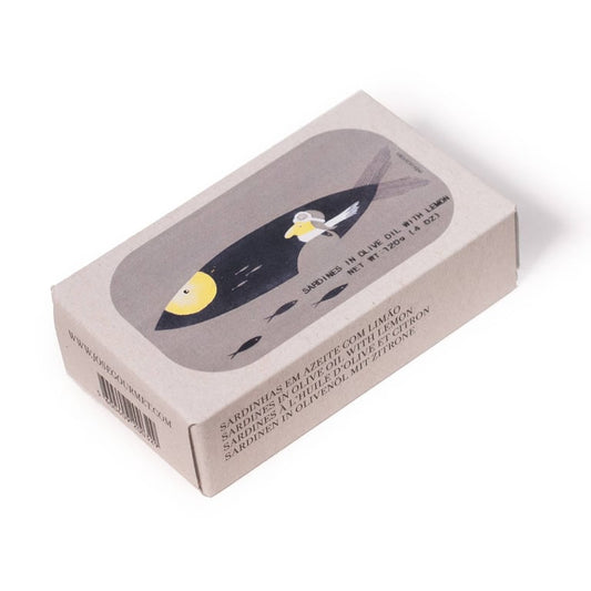 José Gourmet – Sardines with Lemon in Olive Oil – 125 g