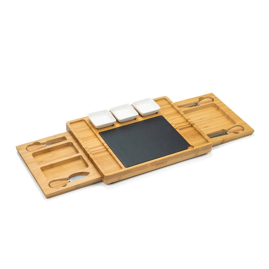 Smirly – Bamboo Charcuterie Board Set – 2 Drawers