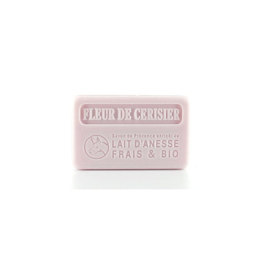 La Savonnette Marseillaise Donkey Milk Soap — Cherry flower — 100 g
