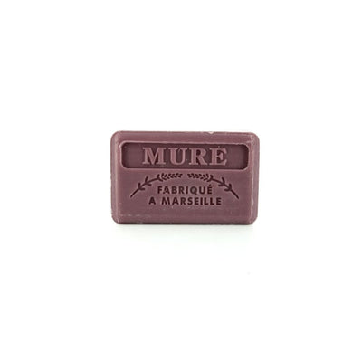 La Savonnette Marseillaise Shea Butter Soap — Blackberry — 125 g