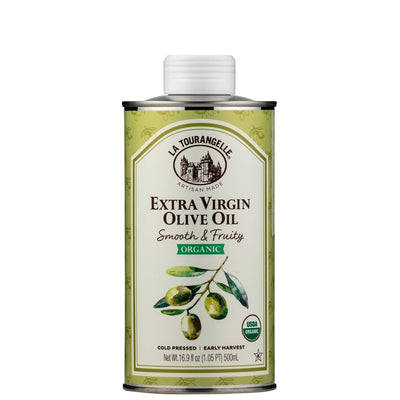 La Tourangelle Organic Smooth & Fruity Extra Virgin Olive Oil – 16.9 fl oz