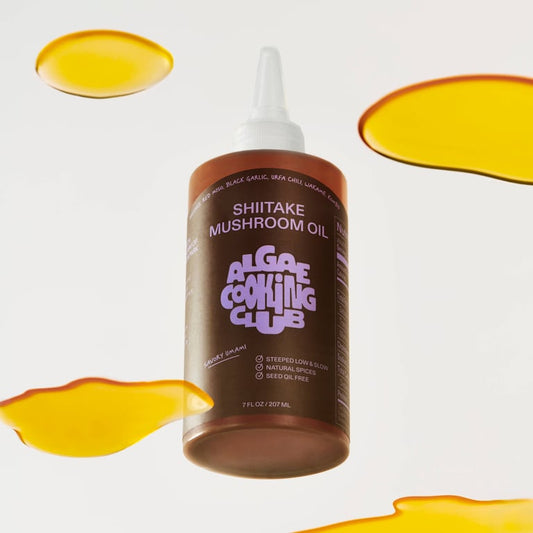 Algae Cooking Club – Shiitake Mushroom Oil – 7 fl oz (207 mL)