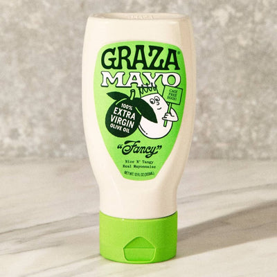 Graza Fancy Extra Virgin Olive Oil Mayo – Squeeze Bottle, 12 oz