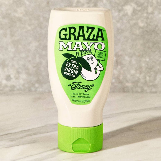 Graza Fancy Extra Virgin Olive Oil Mayo – Squeeze Bottle, 12 oz