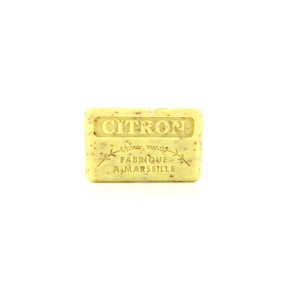 La Savonnette Marseillaise Shea Butter Soap — Crushed lemon — 125 g