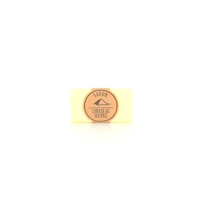 La Savonnette Marseillaise Soap enriched with sulfur — 100 g