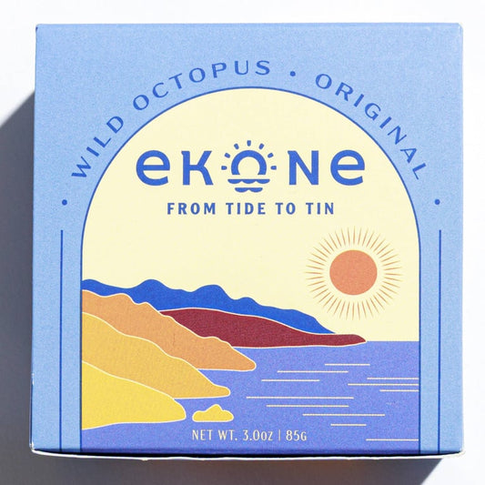 Ekone – Wild Giant Pacific Octopus in Olive Oil – 3 oz (85 g)