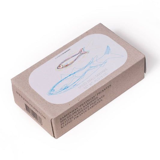 José Gourmet – Spiced Small Sardines in Olive Oil – 90 g