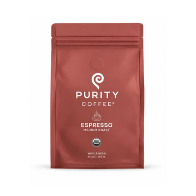 Purity Coffee Organic Whole Bean Espresso — 340 g (12 oz)