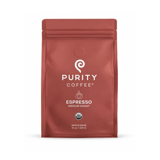 Purity Coffee Organic Whole Bean Espresso — 340 g (12 oz)
