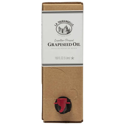 La Tourangelle Expeller-Pressed Grapeseed Oil Bag-in-Box – 5 L