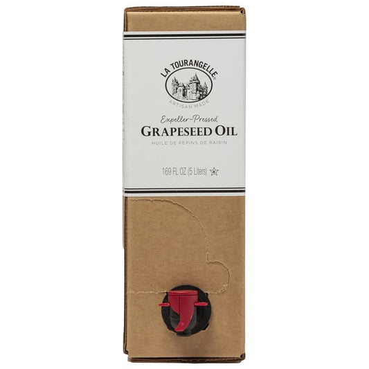 La Tourangelle Expeller-Pressed Grapeseed Oil Bag-in-Box – 5 L