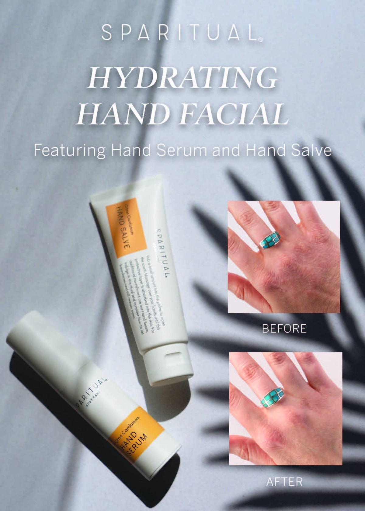 SPARITUAL Hydrating Hand Facial Duo Gift Set